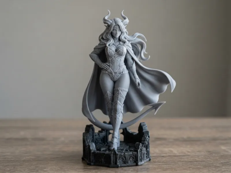 Succubus-Inspired Queen