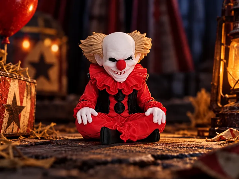 Creepy Clown – Smile If You Dare!