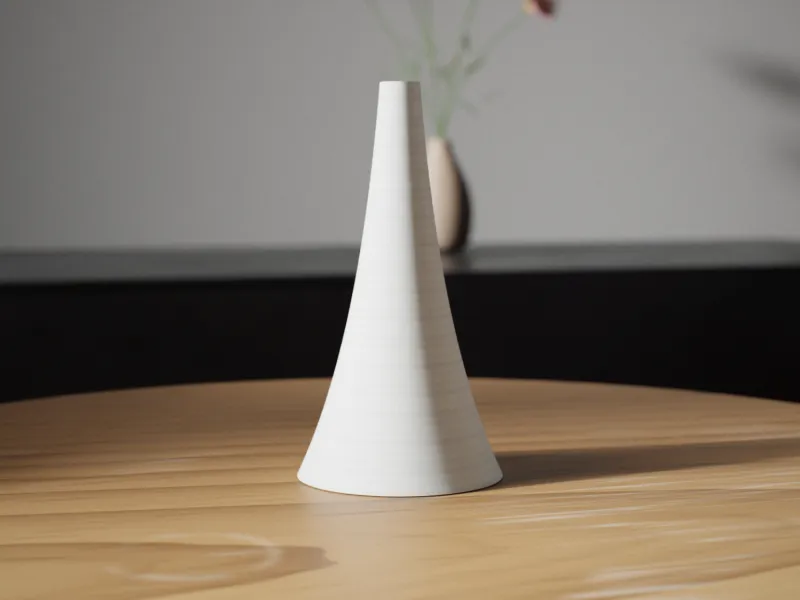 Pseudosphere Bud Vase