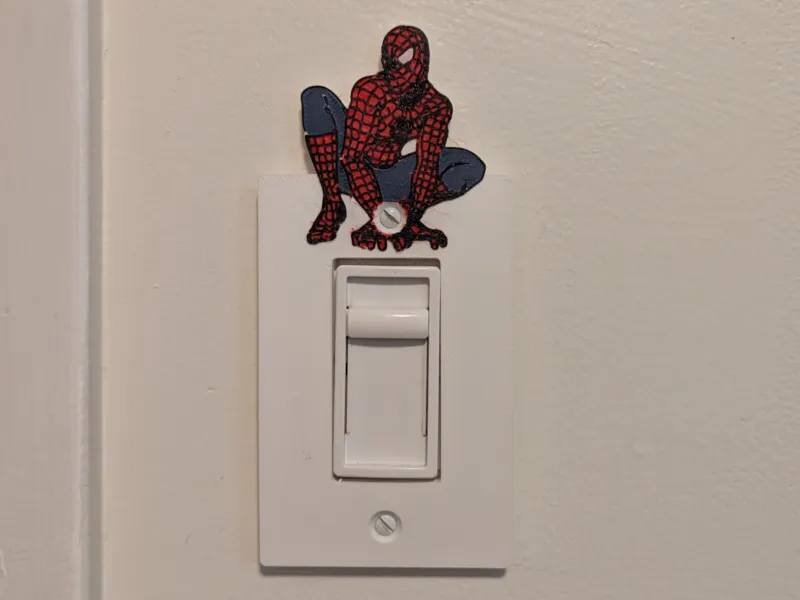 Spider-Man Light Switch