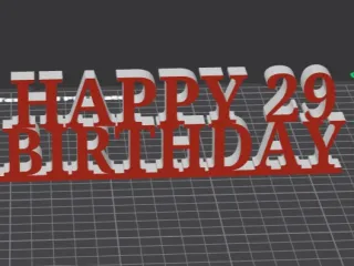 Happy Birthday 29