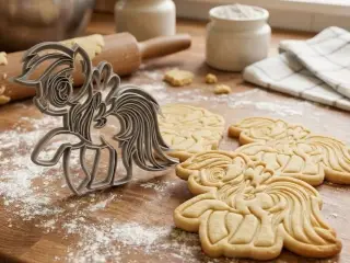 Rainbow Pony Cookie Cutter