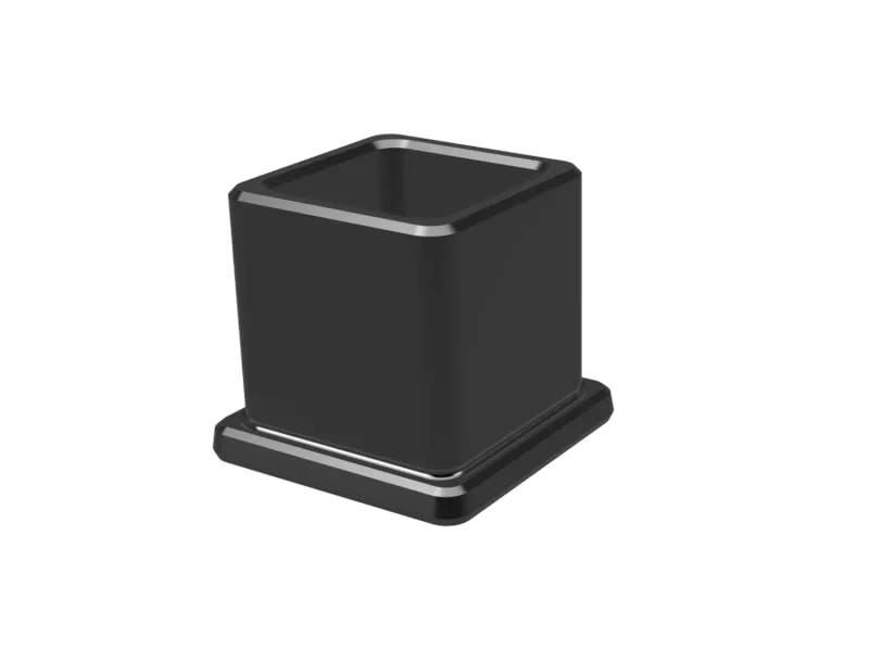 Square Tube End Cap 25x25
