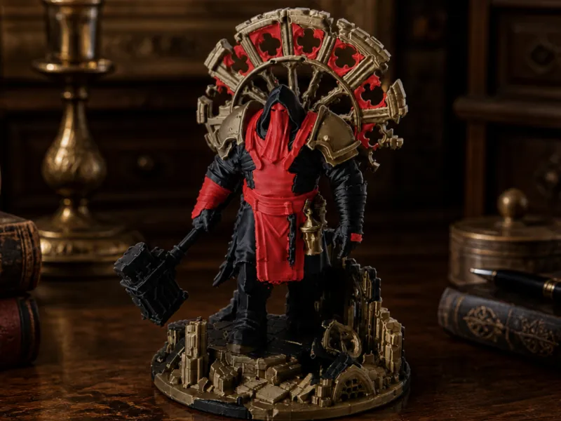 Gothic Executioner Figurine Dark Fantasy Horror