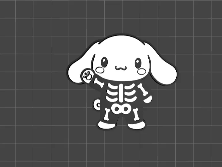 Scheletro di Cinnamoroll