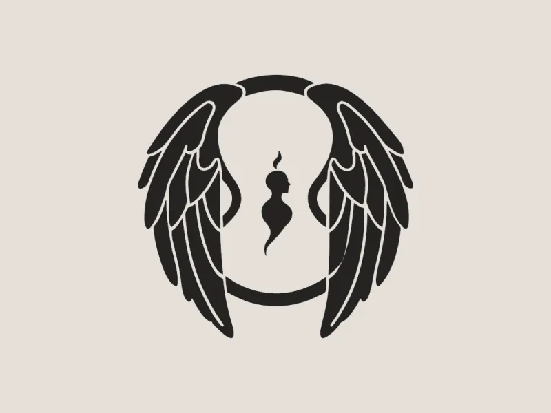 Ascension Day Wings 3D Print Wall Art