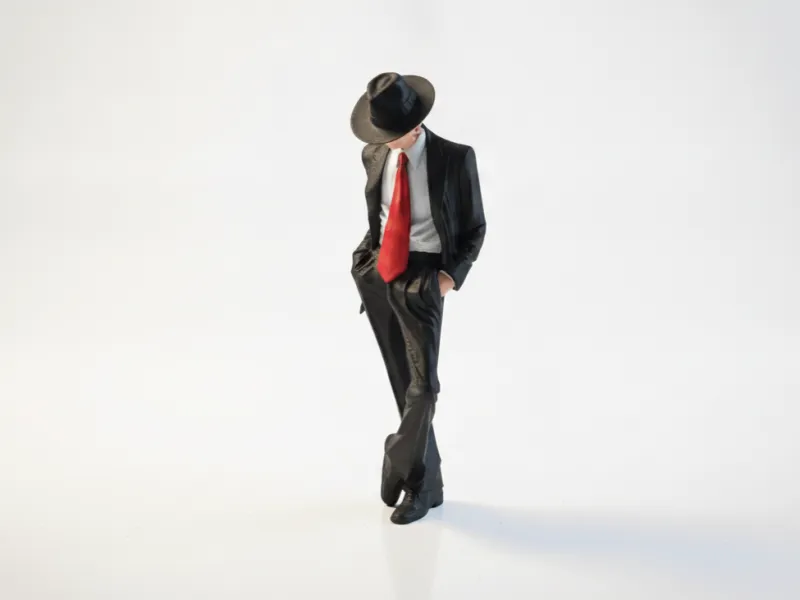 MJ Dancing Figurine Movies & TV Collectible 3D Printable