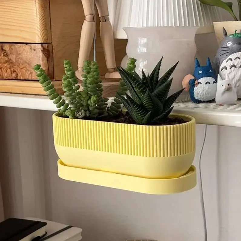 Modern Dual Planter
