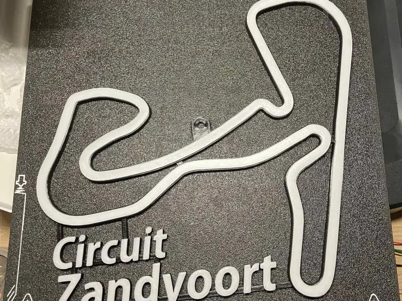 Decorative piece Circuit Zandvoort