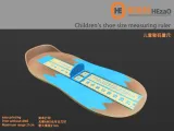 Children's shoe size measuring ruler-0