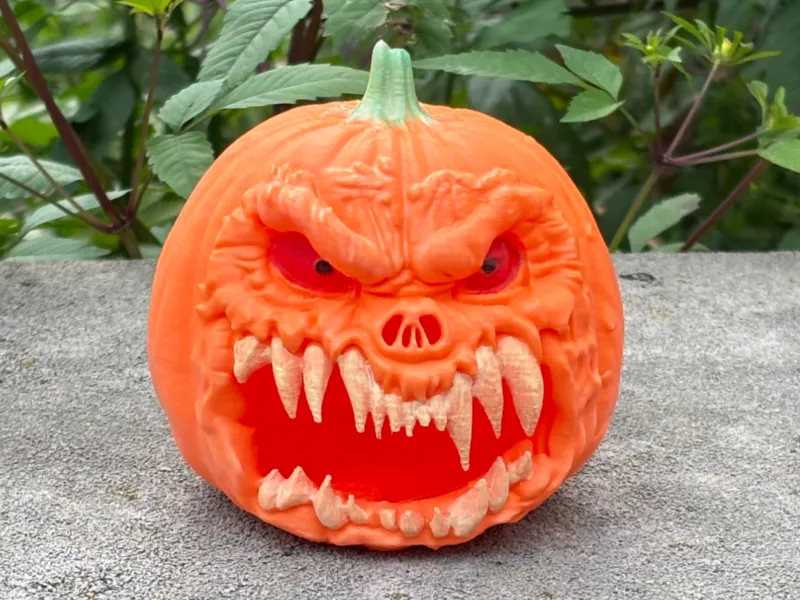 Gruseliger Jack-o'-Lantern