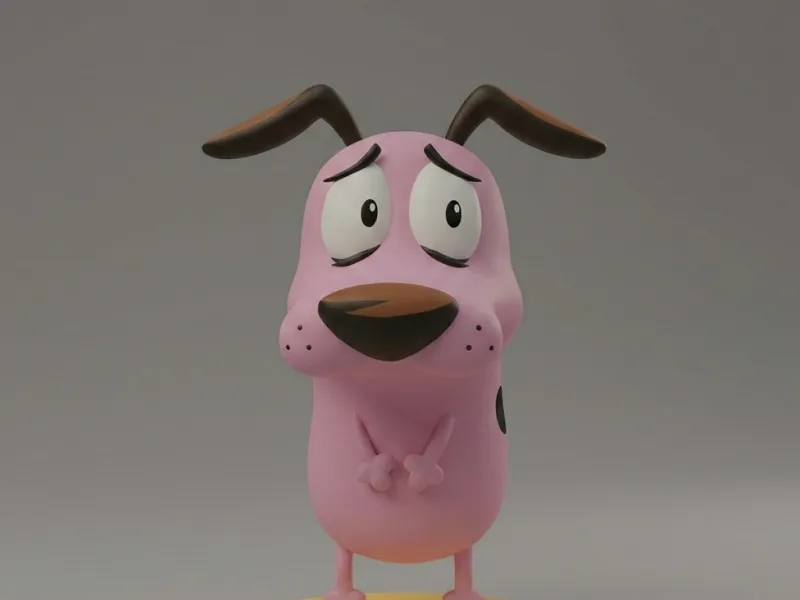 COURAGE-CORAGE-EL PERRO COBARDE-DESPIECE-NOAMS