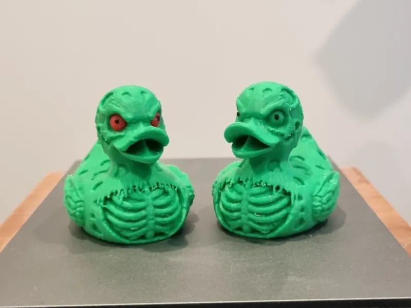 Canard zombie radioactif, Canard mort-vivant, Canard de Jeep