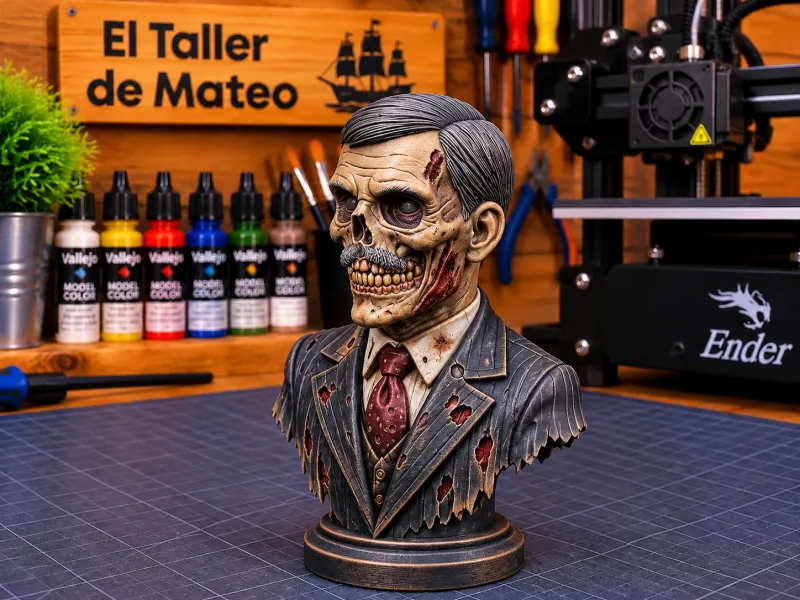 Gomez Caballero Zombi – El Taller de Mateo