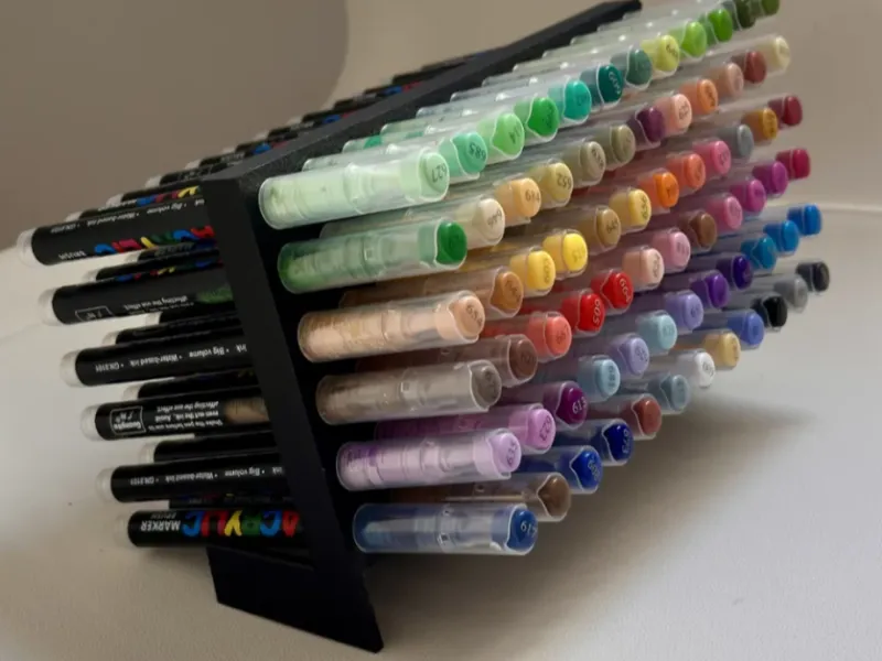 Acrylic Paint Markers Organizer (different sizes)
