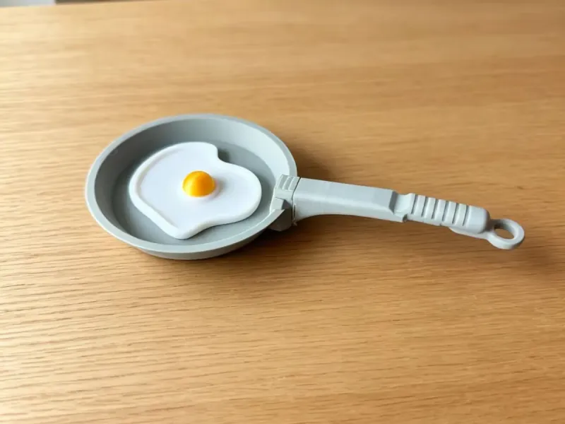 平底锅简单挂件