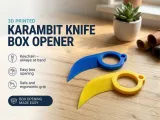 Keychain Karambit Knife Box Opener-0