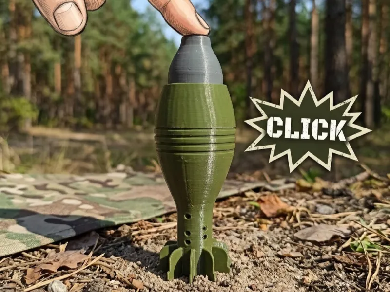 Clicker - Mortar Shell