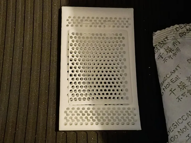 bowl and cover for SpacePi X4 desiccant