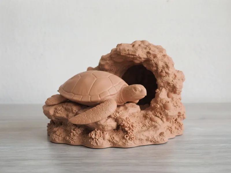 Aquarium Series Sea Turtle Cave