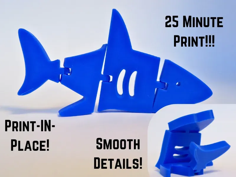 Articulated Print-in-Place Shark (25 Min)