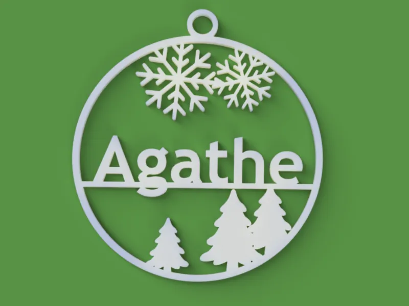 Christmas ball - Agathe