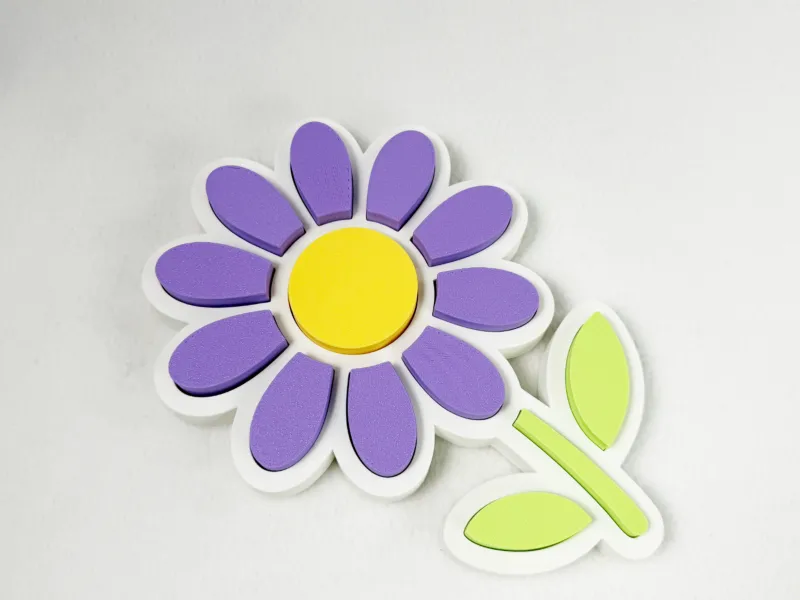 Rompecabezas de Flor de Margarita