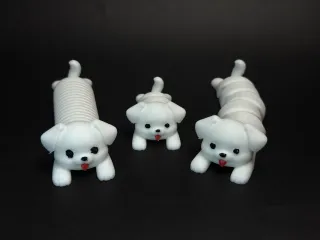 萌趣弹簧狗