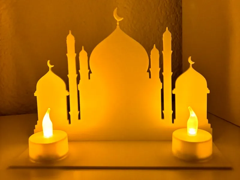 Mosque Stand Table Decoration