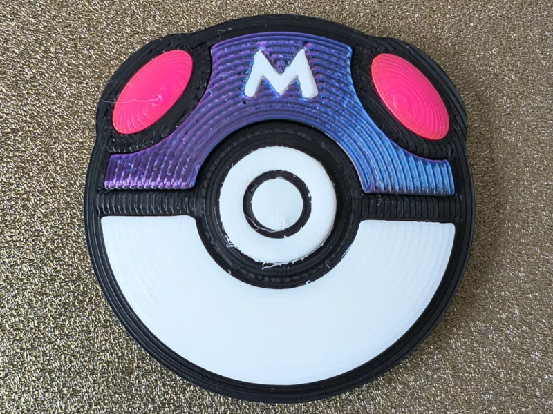 Master Ball Pokémon Calamita da Frigo - Multicomponente, nessun CFS necessario