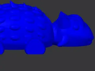 Flexi Ankylosaurus - Print in Place