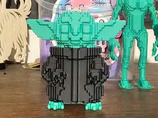 grogu pixel retro