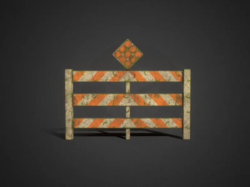 Post-apocalyptic road border