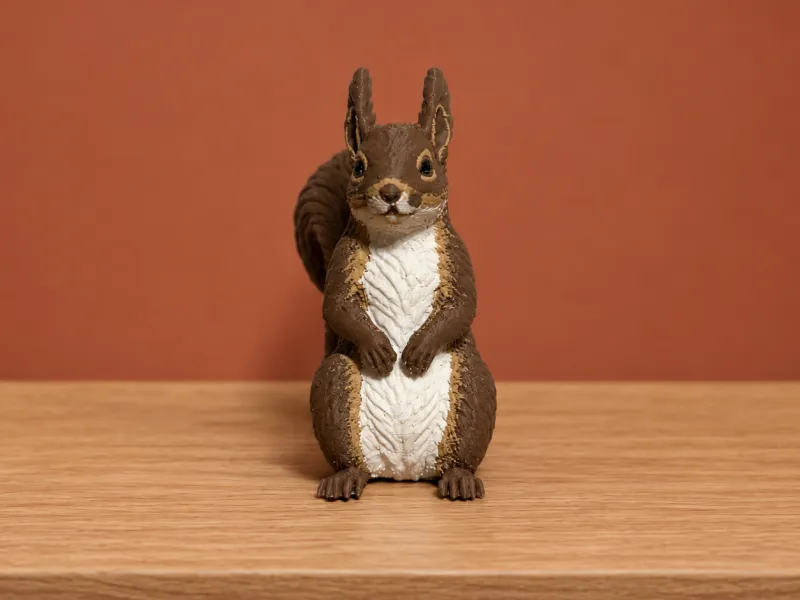 Realistisch eekhoorn wildlife-figuur