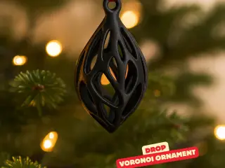 DROP ORNAMENT VORONOI