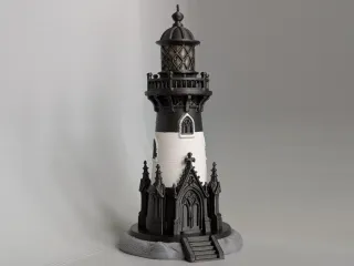 Gothic Lighthouse Miniature