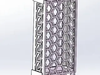 Rectangular Moss Pole