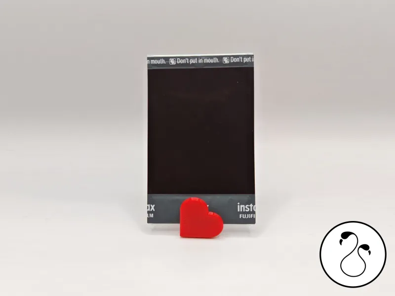Minimalistisches Herz – Ständer für MagicRelief & Instax