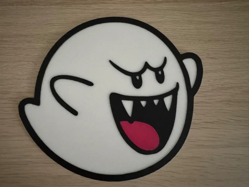 Mario Boo Flachdisplay
