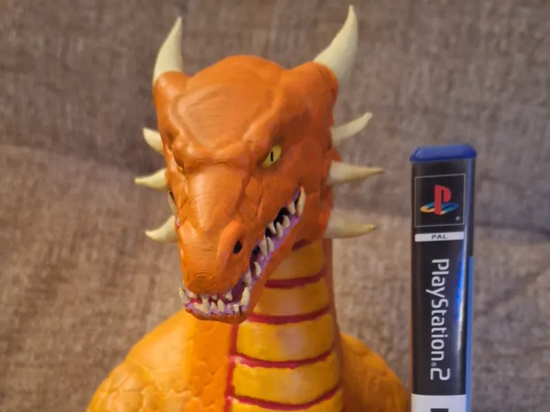 Arokh the dragon bust from Drakan: The Ancient's Gates