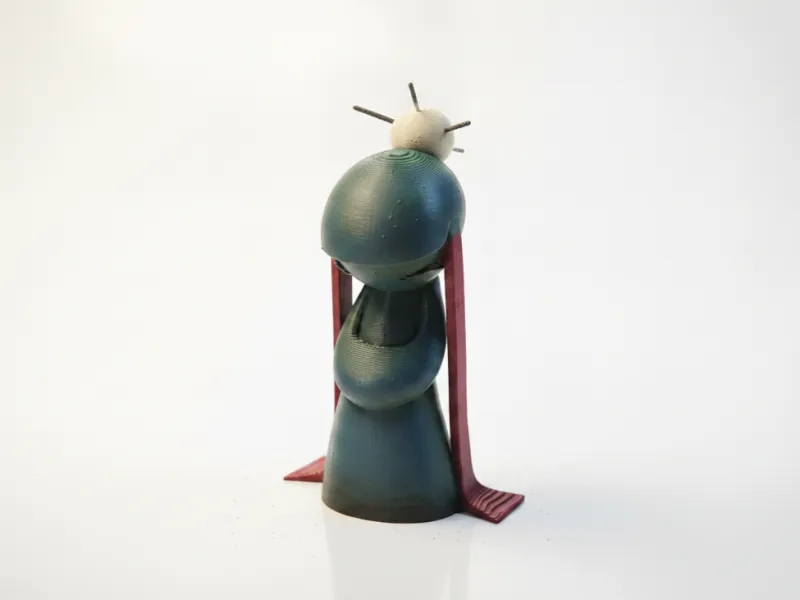 Lady In Robe Figurine Female Figure 3D Printable