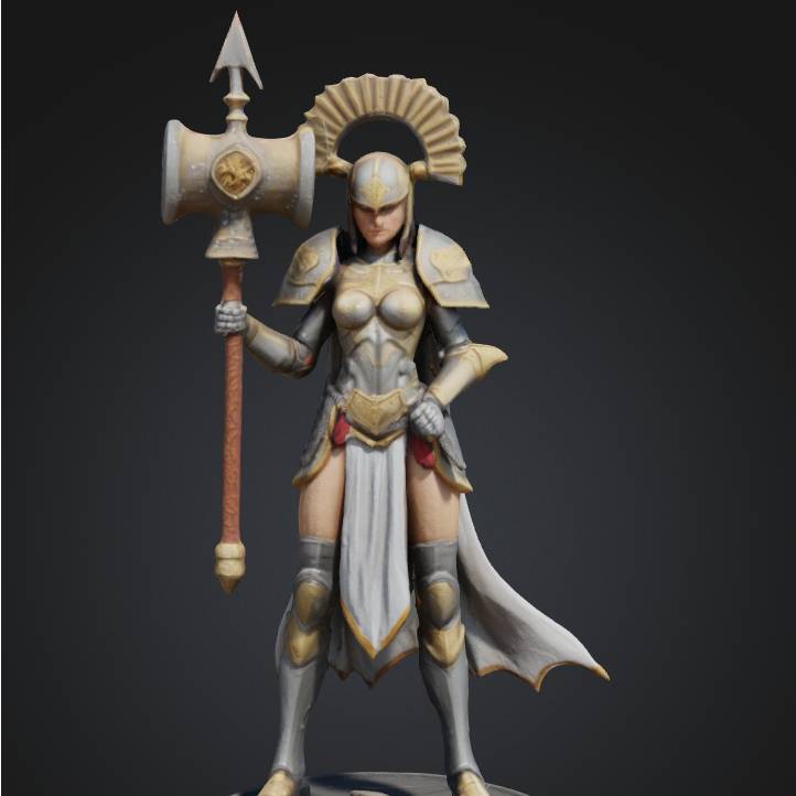 female paladin game rpg