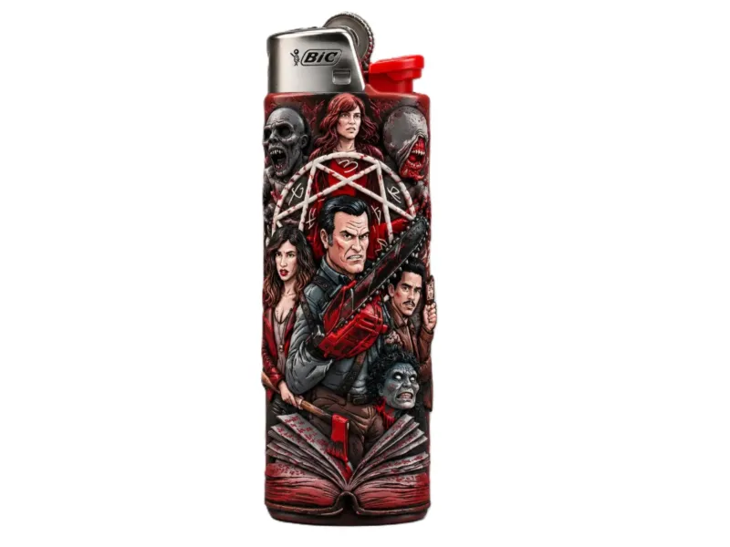 Capa para Isqueiro BIC J6 Ash contra Evil Dead