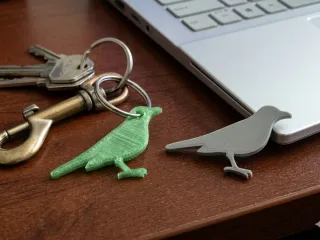Bird key chain