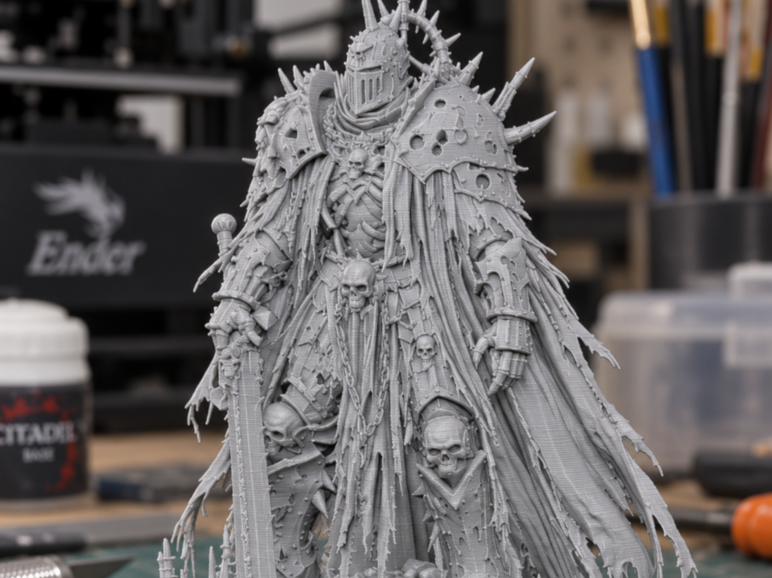 Undead Heavy Armored Warrior 3D printable model