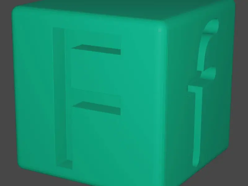 Block Letter F/f