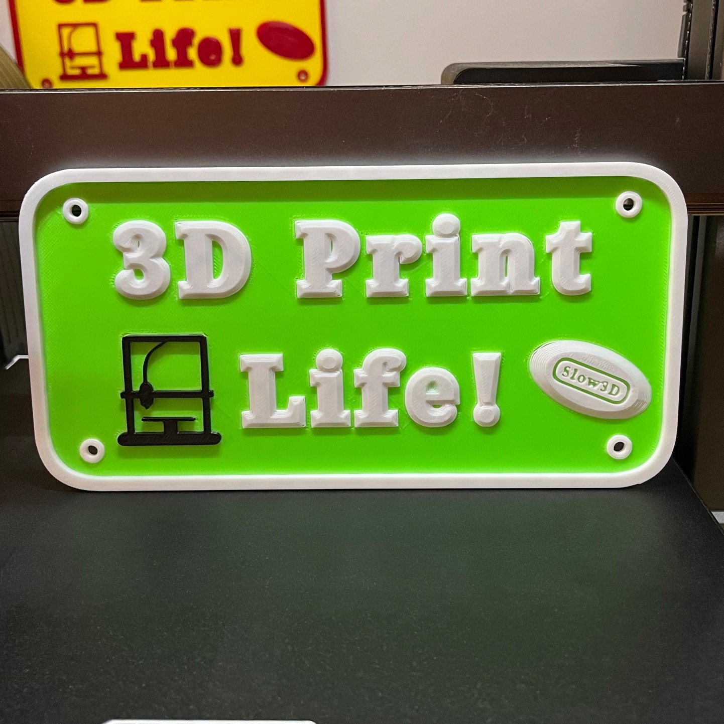 3D Printer Files | 3MF File | 3D Print Life - Sign | Creality Cloud