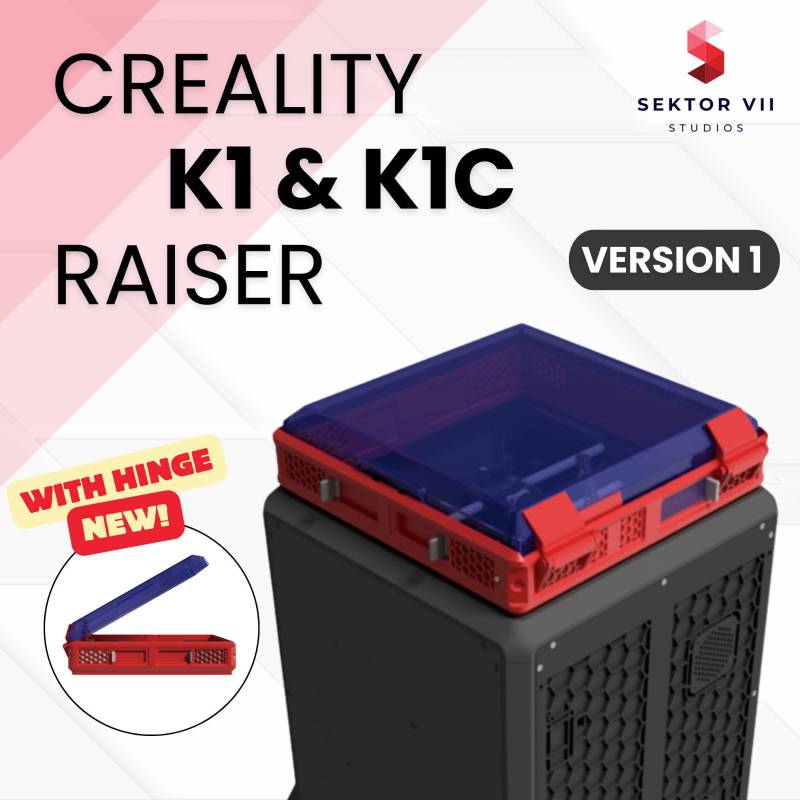 Home page module: K1 & K1C RAISER / DECKEL / TOP COVER / UPGRADE (VERSION 1)