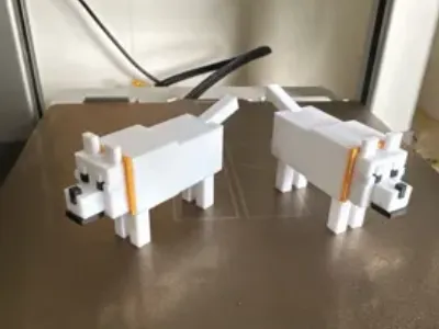 Chien de Minecraft