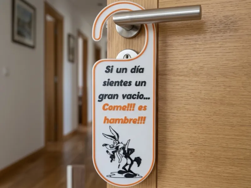 Aufhänger "Ich habe Hunger"
